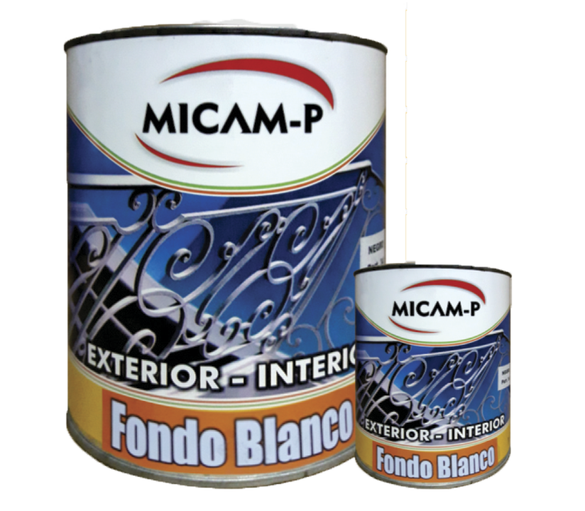 Antioxido para interior y exterior fondo Blanco de 250 cc - Pinturas Micam-P