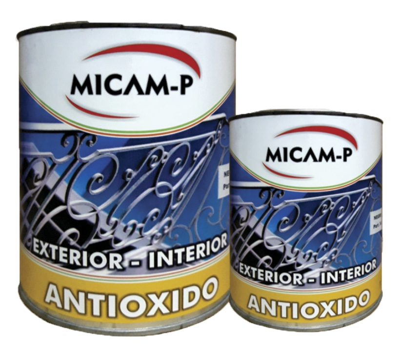 Antioxido para interior y exterior color Negro de 20 lt - Pinturas Micam-P