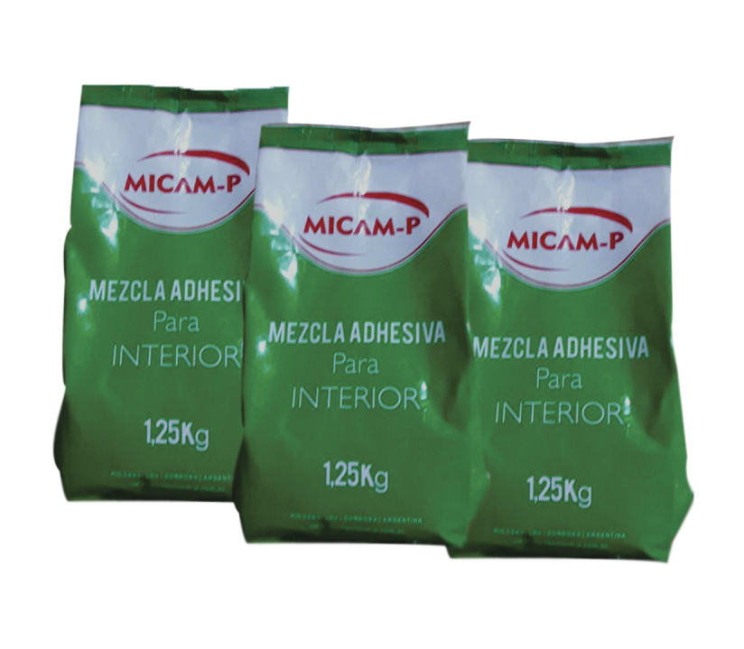 Mezcla adhesiva Interior x 1,250 kg - Pinturas Micam-P